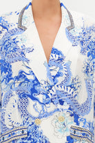 CAMILLA Double Breasted Soft Jacket - Heart of a Dragon - CAMILLA - [product type] - Magpie Style