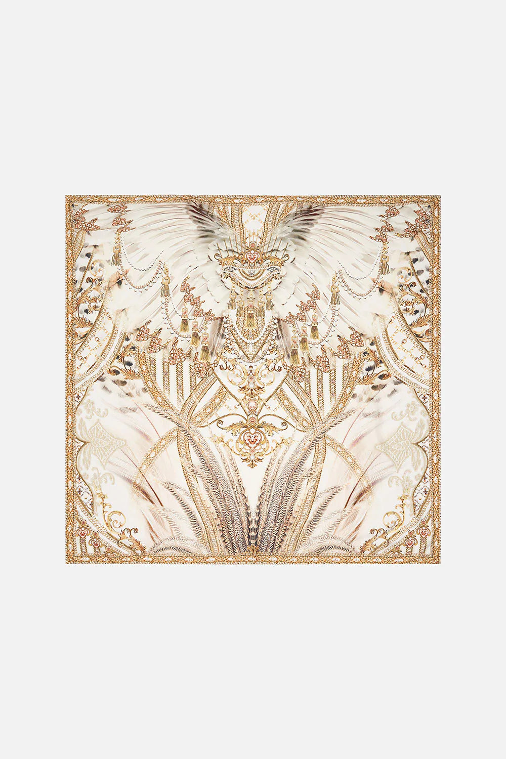 CAMILLA Large Sqaure Scarf - Soar Like An Eagle - CAMILLA - [product type] - Magpie Style
