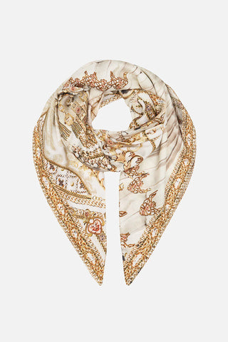 CAMILLA Large Square Scarf - Soar Like An Eagle