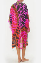 CAMILLA Mid Length Kimono Layer with Collar - Always Change Your Spots - CAMILLA - [product type] - Magpie Style