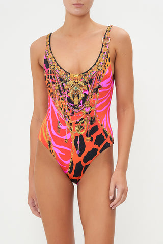 CAMILLA Scoop One Piece with Trim - Always Change Your Spots
