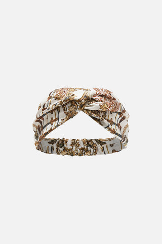 CAMILLA Woven Twist Headband - Road to Richesse