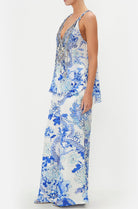 CAMILLA Tank Top with Strap Bead Detail - Heart of a Dragon - CAMILLA - [product type] - Magpie Style