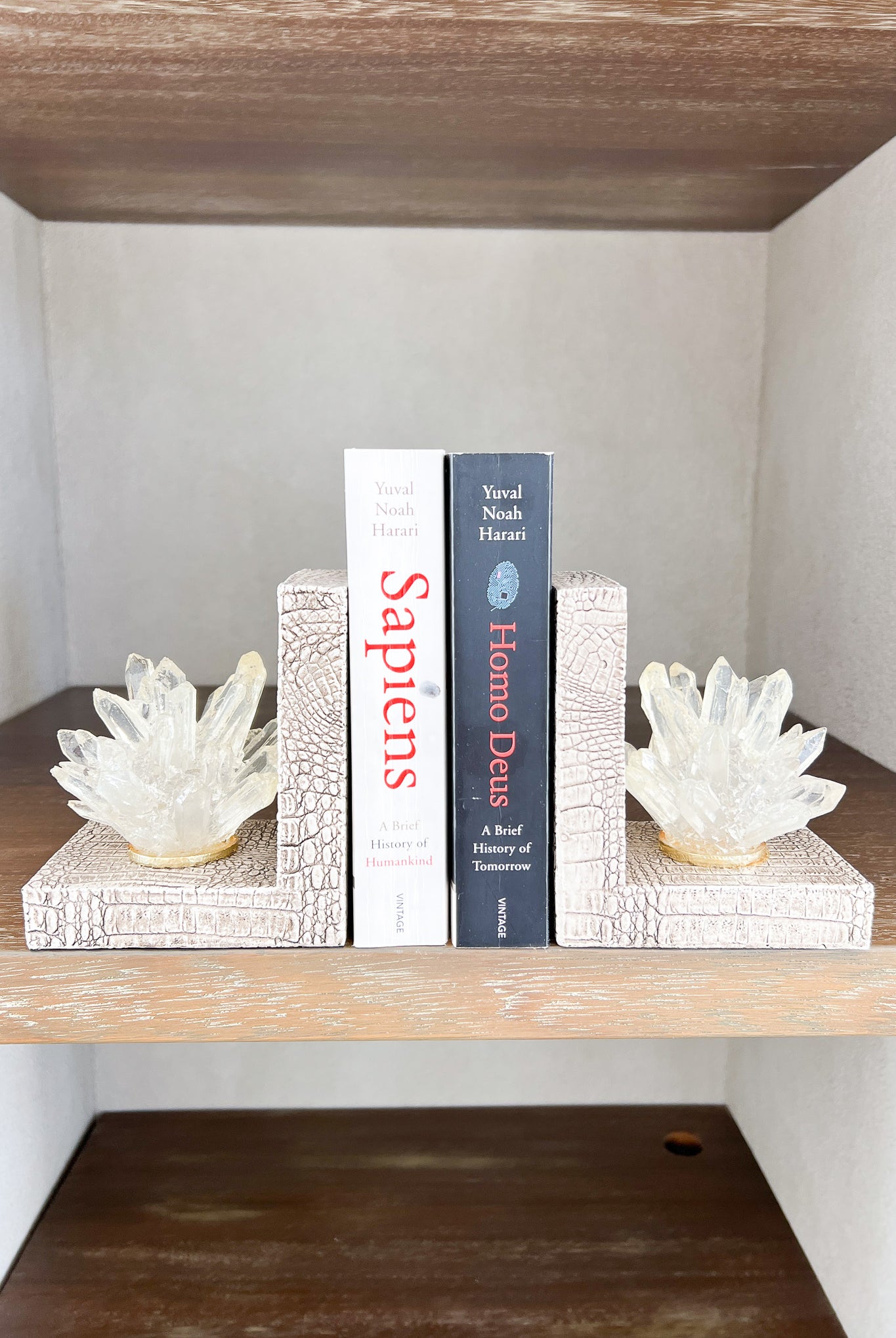 MAGPIE HOME Quartz Crystal Bookends - Magpie Home - [product type] - Magpie Style