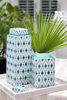 MAGPIE HOME Palm Springs Tall Ceramic Jar - Magpie Home - [product type] - Magpie Style