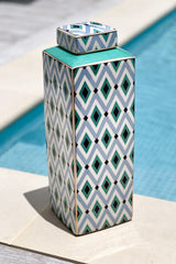 MAGPIE HOME Palm Springs Tall Ceramic Jar