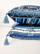 JOHNNY WAS Revive Charmeuse Tassel Cushion - JOHNNY WAS - [product type] - Magpie Style