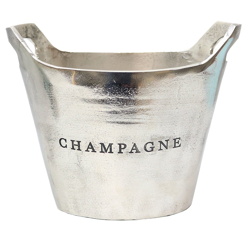 Silver Champagne Bucket  - Aluminium - Le Forge - Gift - Magpie Style