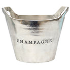 Silver Champagne Bucket  - Aluminium - Le Forge - Gift - Magpie Style