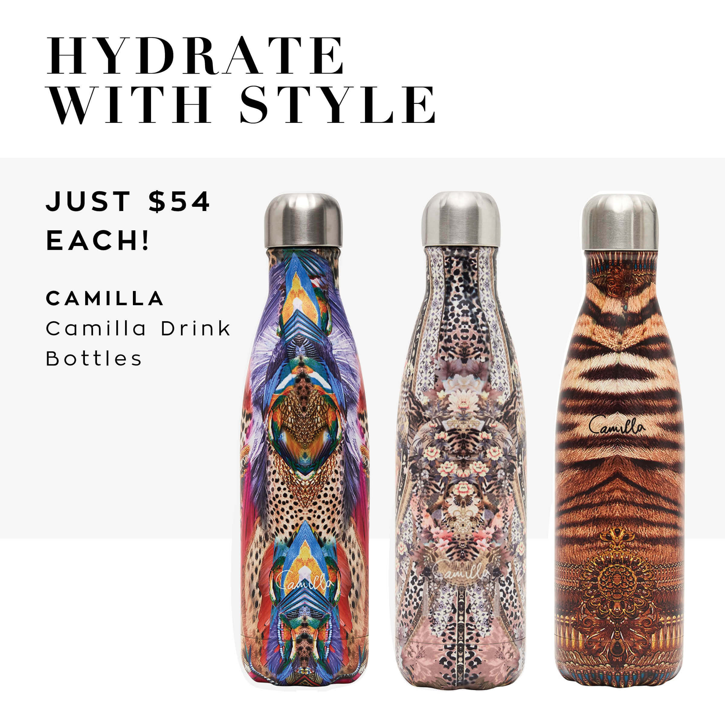 CAMILLA Drink Bottle - Moto Maiko - CAMILLA - [product type] - Magpie Style