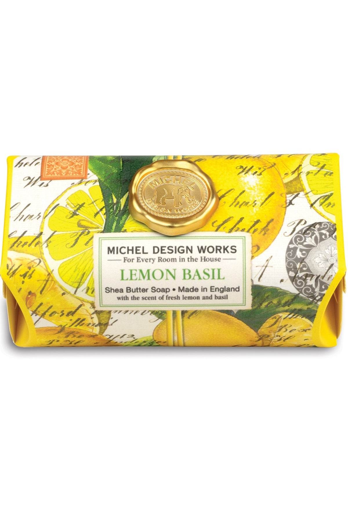 MICHEL DESIGN WORKS Large Soap Bar - Lemon Basil - Magpie Style