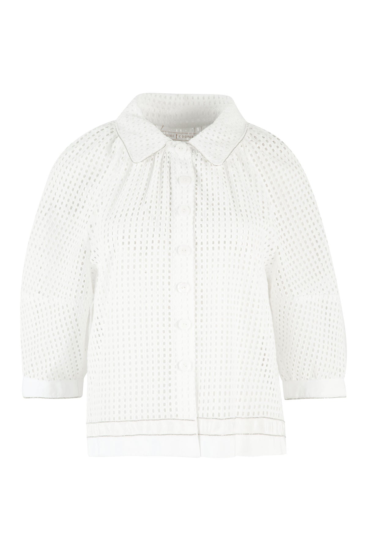 TRELISE COOPER Hey Shirty Top White Magpie Style