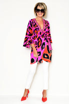 CAMILLA Draped Front Wrap Dress - Always Change Your Spots - CAMILLA - [product type] - Magpie Style