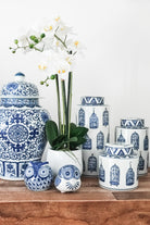 MAGPIE HOME Small Handpainted Birdcage Jar - Magpie Home - [product type] - Magpie Style