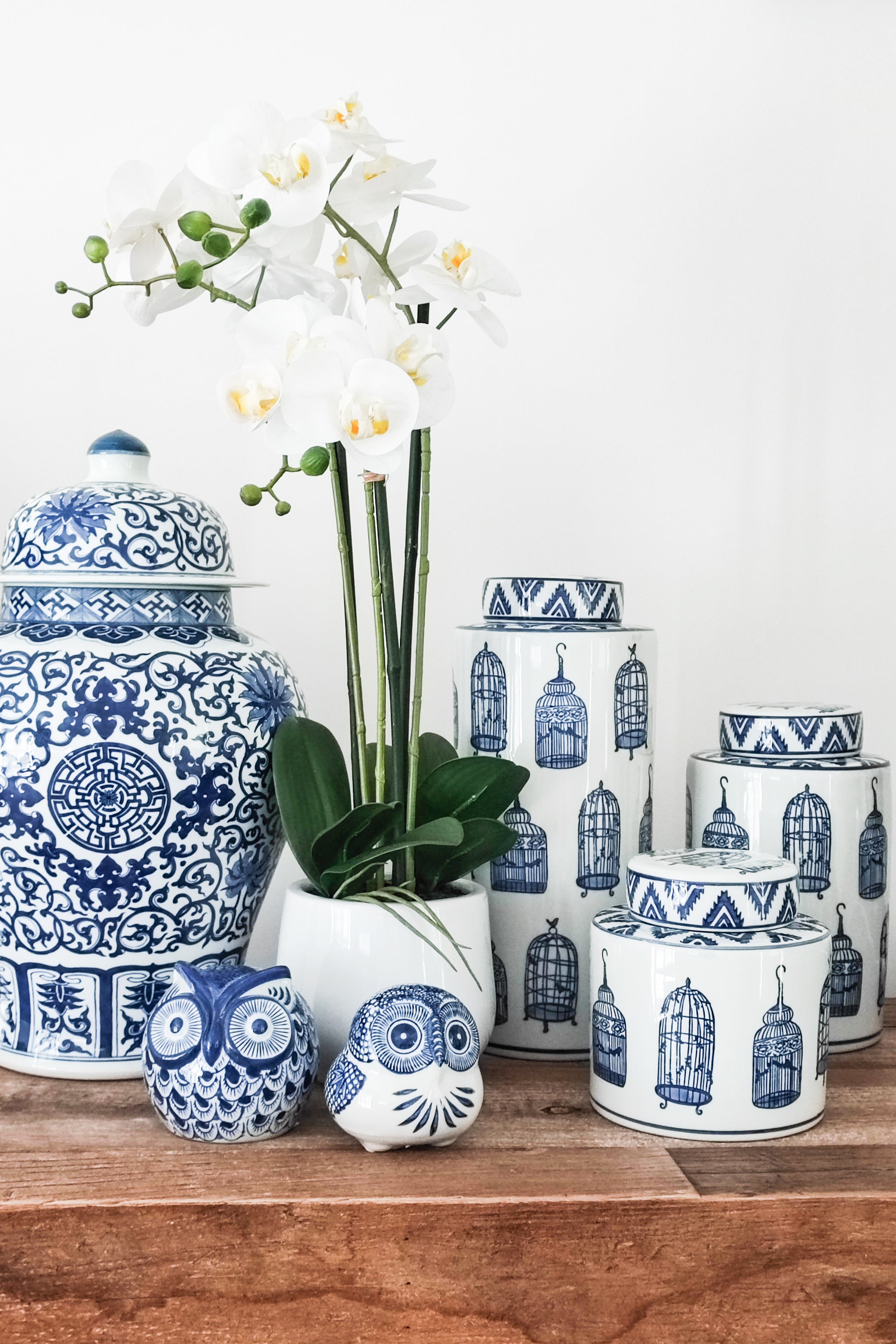 MAGPIE HOME Brother Ceramic Owl - Magpie Home - [product type] - Magpie Style