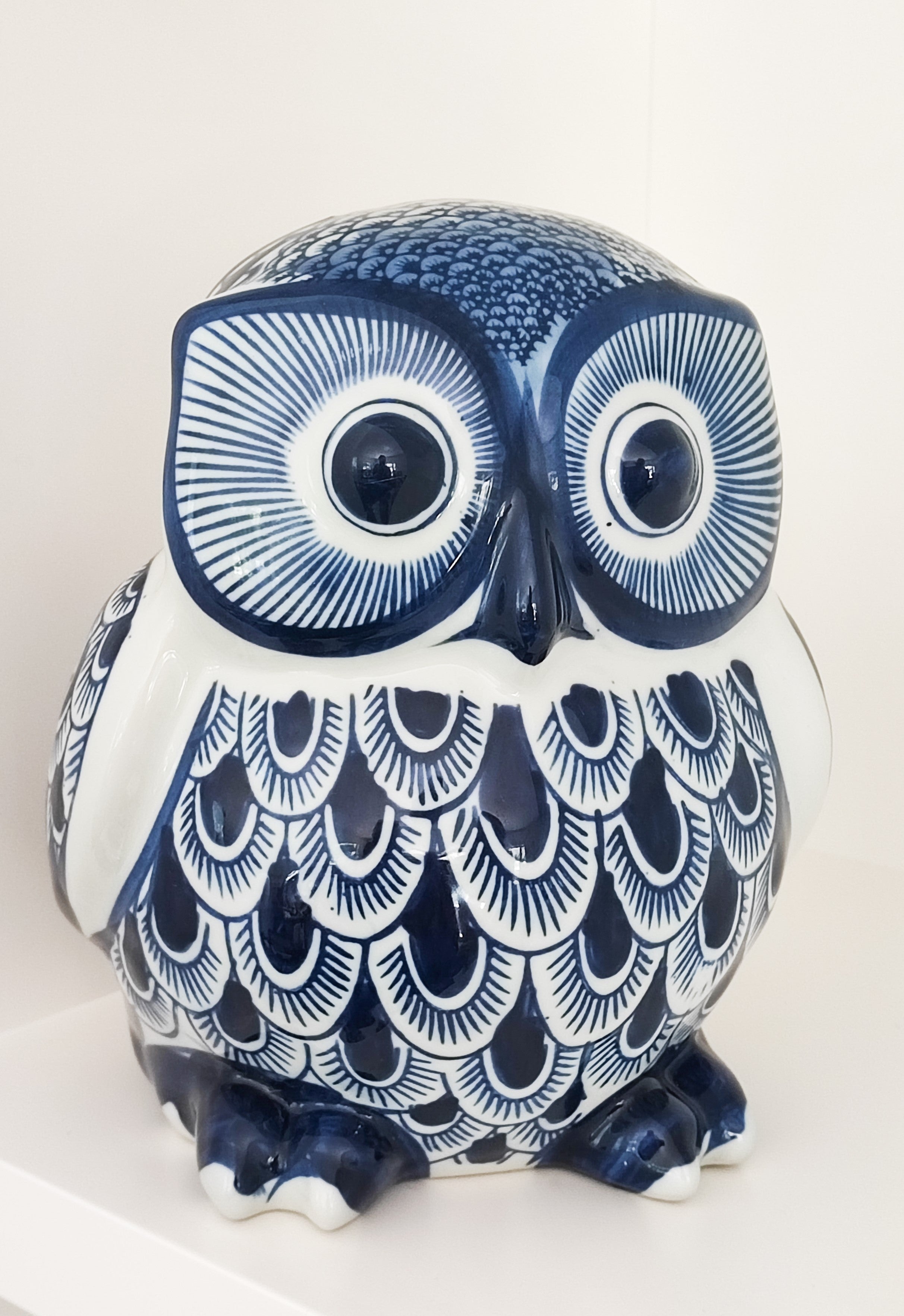 MAGPIE HOME Mummy Ceramic Owl - Magpie Home - [product type] - Magpie Style